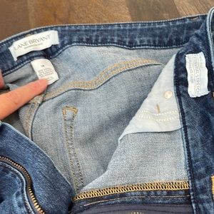 Lane Bryant Girlfriend crop blue Jeans Sz 18